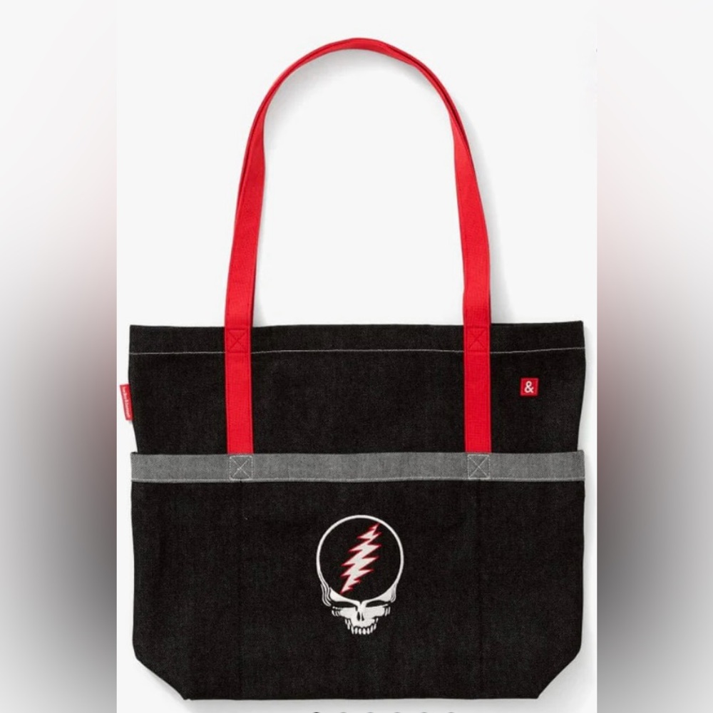 Hedley & Bennett The Market Tote Bag Grateful Dead Steal Your Face